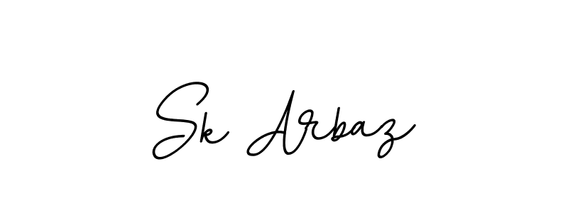 if you are searching for the best signature style for your name Sk Arbaz. so please give up your signature search. here we have designed multiple signature styles  using BallpointsItalic-DORy9. Sk Arbaz signature style 11 images and pictures png