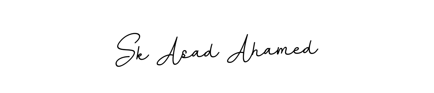 Use a signature maker to create a handwritten signature online. With this signature software, you can design (BallpointsItalic-DORy9) your own signature for name Sk Asad Ahamed. Sk Asad Ahamed signature style 11 images and pictures png