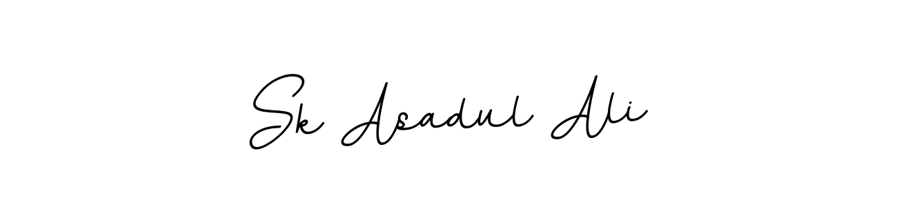 Make a beautiful signature design for name Sk Asadul Ali. With this signature (BallpointsItalic-DORy9) style, you can create a handwritten signature for free. Sk Asadul Ali signature style 11 images and pictures png