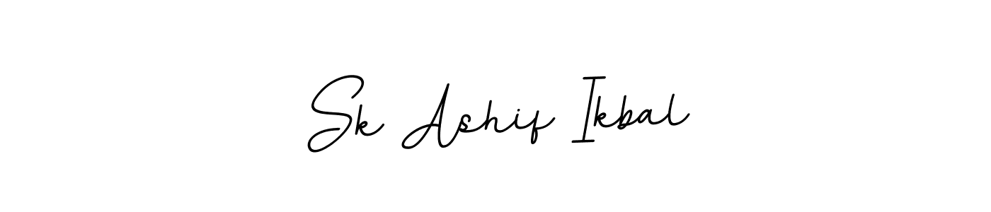 Create a beautiful signature design for name Sk Ashif Ikbal. With this signature (BallpointsItalic-DORy9) fonts, you can make a handwritten signature for free. Sk Ashif Ikbal signature style 11 images and pictures png