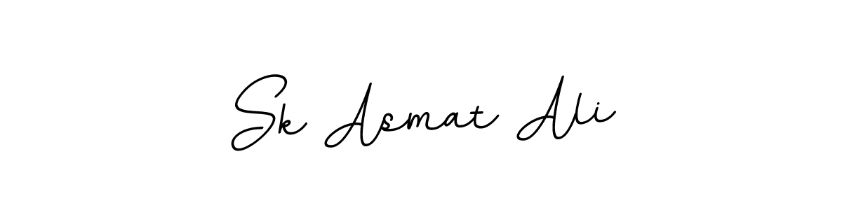 Create a beautiful signature design for name Sk Asmat Ali. With this signature (BallpointsItalic-DORy9) fonts, you can make a handwritten signature for free. Sk Asmat Ali signature style 11 images and pictures png