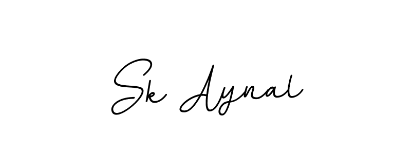 The best way (BallpointsItalic-DORy9) to make a short signature is to pick only two or three words in your name. The name Sk Aynal include a total of six letters. For converting this name. Sk Aynal signature style 11 images and pictures png