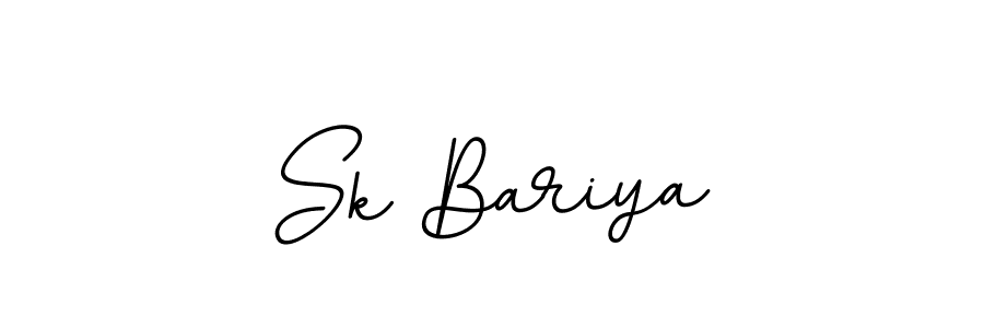 Create a beautiful signature design for name Sk Bariya. With this signature (BallpointsItalic-DORy9) fonts, you can make a handwritten signature for free. Sk Bariya signature style 11 images and pictures png