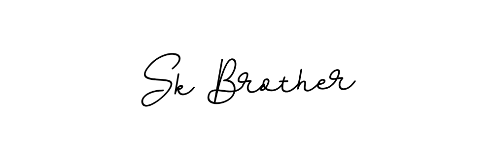 Similarly BallpointsItalic-DORy9 is the best handwritten signature design. Signature creator online .You can use it as an online autograph creator for name Sk Brother. Sk Brother signature style 11 images and pictures png