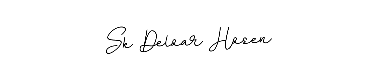 if you are searching for the best signature style for your name Sk Deloar Hosen. so please give up your signature search. here we have designed multiple signature styles  using BallpointsItalic-DORy9. Sk Deloar Hosen signature style 11 images and pictures png