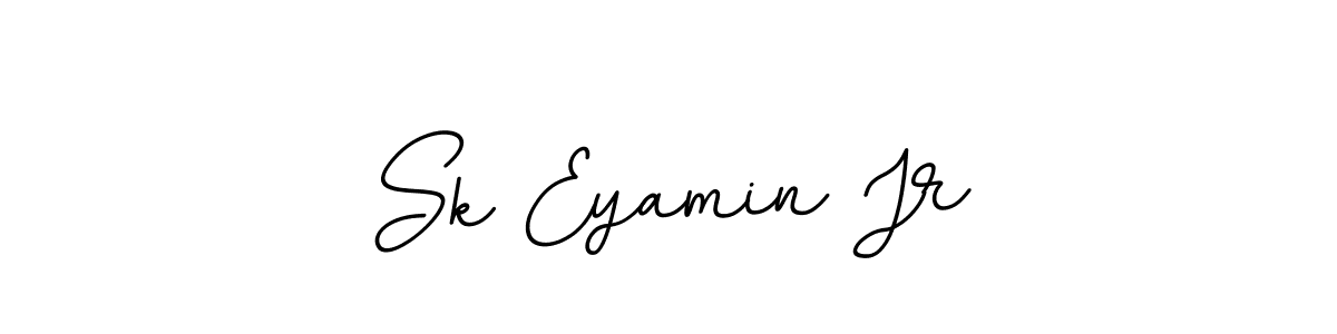 Check out images of Autograph of Sk Eyamin Jr name. Actor Sk Eyamin Jr Signature Style. BallpointsItalic-DORy9 is a professional sign style online. Sk Eyamin Jr signature style 11 images and pictures png