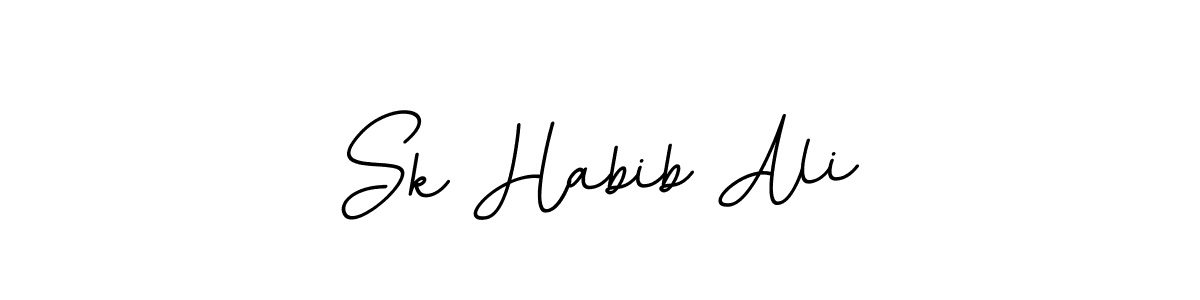 Make a beautiful signature design for name Sk Habib Ali. Use this online signature maker to create a handwritten signature for free. Sk Habib Ali signature style 11 images and pictures png