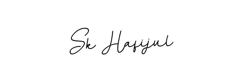 How to make Sk Hafijul name signature. Use BallpointsItalic-DORy9 style for creating short signs online. This is the latest handwritten sign. Sk Hafijul signature style 11 images and pictures png