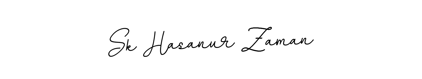 Sk Hasanur Zaman stylish signature style. Best Handwritten Sign (BallpointsItalic-DORy9) for my name. Handwritten Signature Collection Ideas for my name Sk Hasanur Zaman. Sk Hasanur Zaman signature style 11 images and pictures png