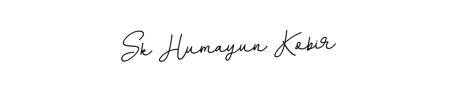 Sk Humayun Kobir stylish signature style. Best Handwritten Sign (BallpointsItalic-DORy9) for my name. Handwritten Signature Collection Ideas for my name Sk Humayun Kobir. Sk Humayun Kobir signature style 11 images and pictures png