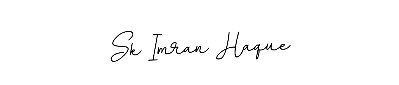 You should practise on your own different ways (BallpointsItalic-DORy9) to write your name (Sk Imran Haque) in signature. don't let someone else do it for you. Sk Imran Haque signature style 11 images and pictures png