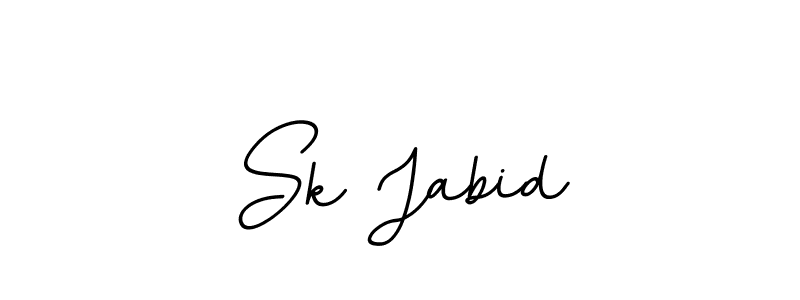 It looks lik you need a new signature style for name Sk Jabid. Design unique handwritten (BallpointsItalic-DORy9) signature with our free signature maker in just a few clicks. Sk Jabid signature style 11 images and pictures png