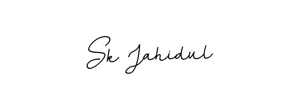 It looks lik you need a new signature style for name Sk Jahidul. Design unique handwritten (BallpointsItalic-DORy9) signature with our free signature maker in just a few clicks. Sk Jahidul signature style 11 images and pictures png
