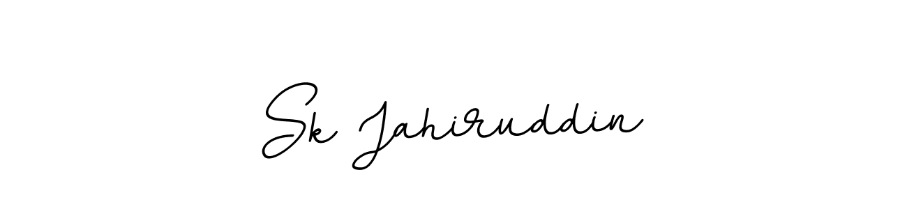 Create a beautiful signature design for name Sk Jahiruddin. With this signature (BallpointsItalic-DORy9) fonts, you can make a handwritten signature for free. Sk Jahiruddin signature style 11 images and pictures png