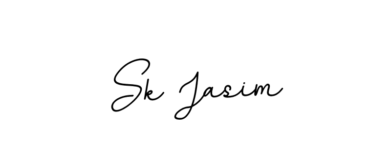 You should practise on your own different ways (BallpointsItalic-DORy9) to write your name (Sk Jasim) in signature. don't let someone else do it for you. Sk Jasim signature style 11 images and pictures png