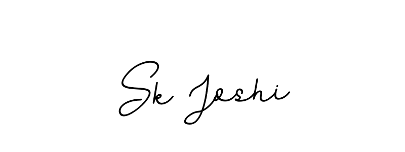 Create a beautiful signature design for name Sk Joshi. With this signature (BallpointsItalic-DORy9) fonts, you can make a handwritten signature for free. Sk Joshi signature style 11 images and pictures png
