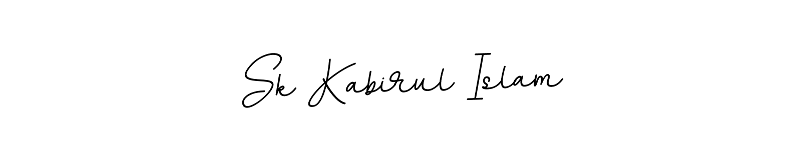 How to make Sk Kabirul Islam name signature. Use BallpointsItalic-DORy9 style for creating short signs online. This is the latest handwritten sign. Sk Kabirul Islam signature style 11 images and pictures png