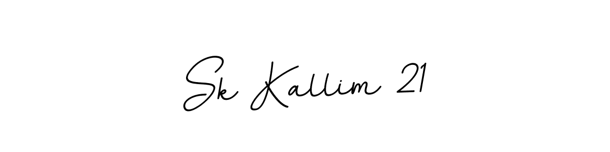 It looks lik you need a new signature style for name Sk Kallim 21. Design unique handwritten (BallpointsItalic-DORy9) signature with our free signature maker in just a few clicks. Sk Kallim 21 signature style 11 images and pictures png