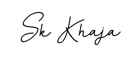 Make a beautiful signature design for name Sk Khaja. Use this online signature maker to create a handwritten signature for free. Sk Khaja signature style 11 images and pictures png