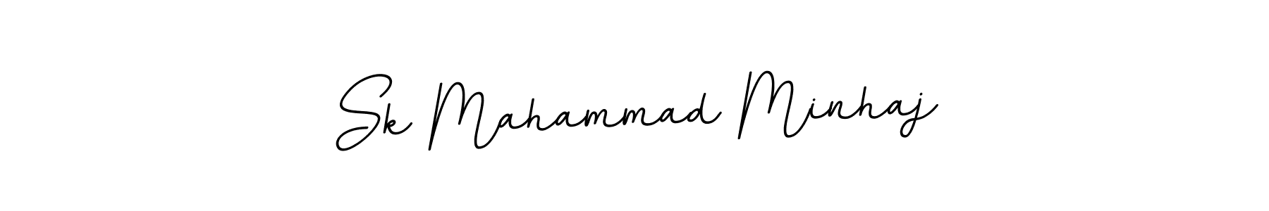 The best way (BallpointsItalic-DORy9) to make a short signature is to pick only two or three words in your name. The name Sk Mahammad Minhaj include a total of six letters. For converting this name. Sk Mahammad Minhaj signature style 11 images and pictures png