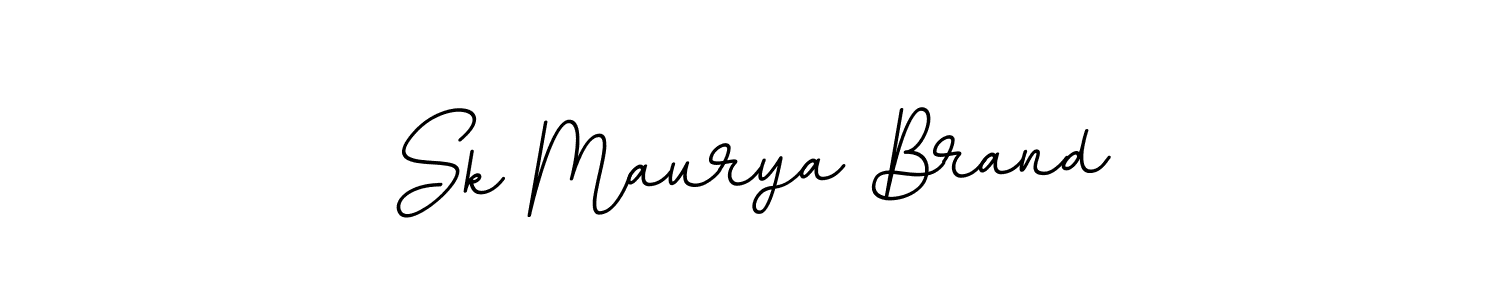 It looks lik you need a new signature style for name Sk Maurya Brand. Design unique handwritten (BallpointsItalic-DORy9) signature with our free signature maker in just a few clicks. Sk Maurya Brand signature style 11 images and pictures png