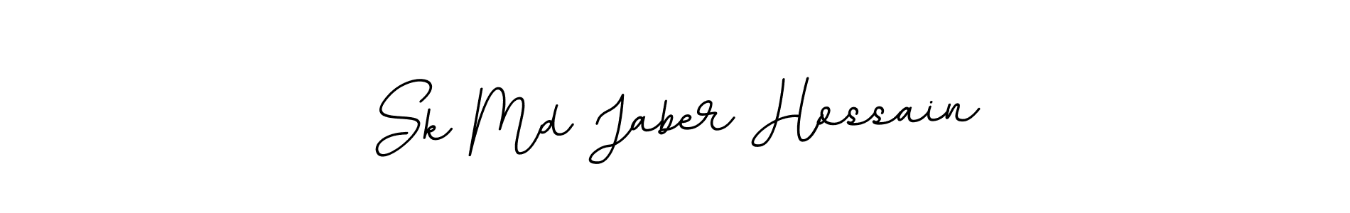 The best way (BallpointsItalic-DORy9) to make a short signature is to pick only two or three words in your name. The name Sk Md Jaber Hossain include a total of six letters. For converting this name. Sk Md Jaber Hossain signature style 11 images and pictures png