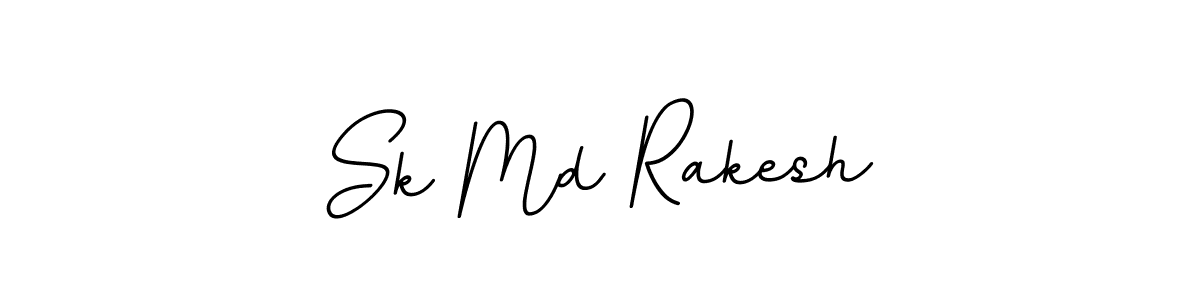 Create a beautiful signature design for name Sk Md Rakesh. With this signature (BallpointsItalic-DORy9) fonts, you can make a handwritten signature for free. Sk Md Rakesh signature style 11 images and pictures png