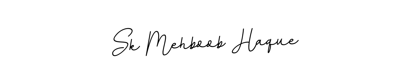Use a signature maker to create a handwritten signature online. With this signature software, you can design (BallpointsItalic-DORy9) your own signature for name Sk Mehboob Haque. Sk Mehboob Haque signature style 11 images and pictures png