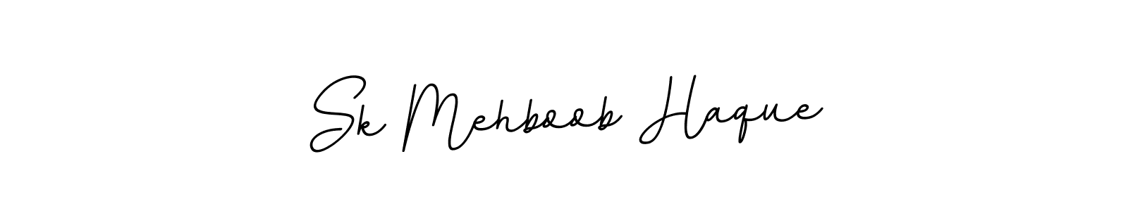 Use a signature maker to create a handwritten signature online. With this signature software, you can design (BallpointsItalic-DORy9) your own signature for name Sk Mehboob Haque. Sk Mehboob Haque signature style 11 images and pictures png