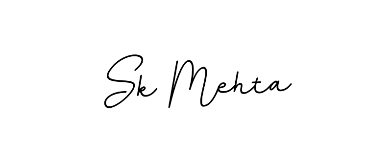 Sk Mehta stylish signature style. Best Handwritten Sign (BallpointsItalic-DORy9) for my name. Handwritten Signature Collection Ideas for my name Sk Mehta. Sk Mehta signature style 11 images and pictures png