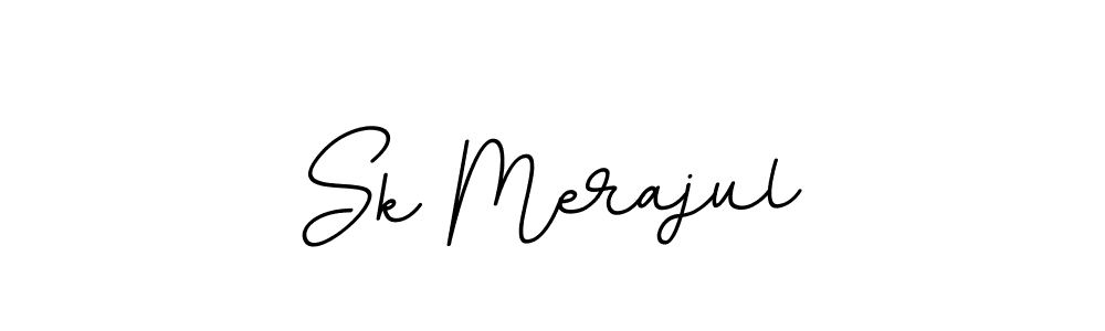 The best way (BallpointsItalic-DORy9) to make a short signature is to pick only two or three words in your name. The name Sk Merajul include a total of six letters. For converting this name. Sk Merajul signature style 11 images and pictures png