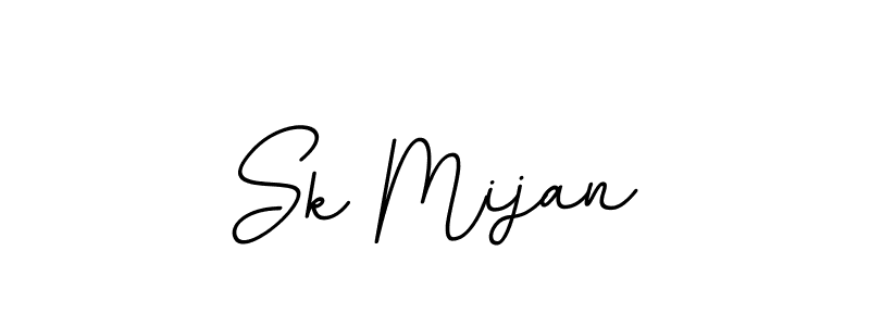 Design your own signature with our free online signature maker. With this signature software, you can create a handwritten (BallpointsItalic-DORy9) signature for name Sk Mijan. Sk Mijan signature style 11 images and pictures png