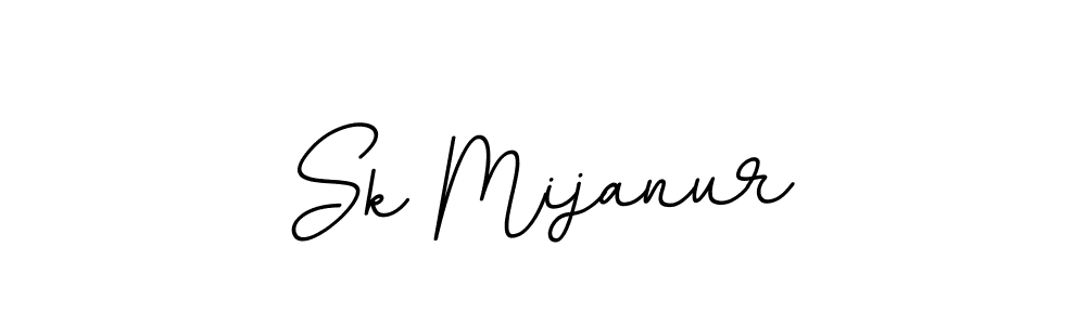 Make a beautiful signature design for name Sk Mijanur. With this signature (BallpointsItalic-DORy9) style, you can create a handwritten signature for free. Sk Mijanur signature style 11 images and pictures png