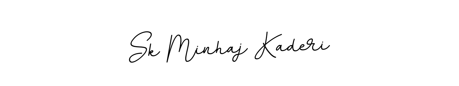 Design your own signature with our free online signature maker. With this signature software, you can create a handwritten (BallpointsItalic-DORy9) signature for name Sk Minhaj Kaderi. Sk Minhaj Kaderi signature style 11 images and pictures png