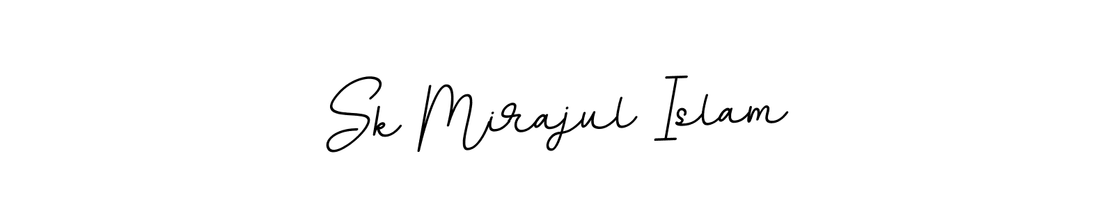 Design your own signature with our free online signature maker. With this signature software, you can create a handwritten (BallpointsItalic-DORy9) signature for name Sk Mirajul Islam. Sk Mirajul Islam signature style 11 images and pictures png