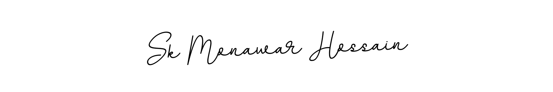 It looks lik you need a new signature style for name Sk Monawar Hossain. Design unique handwritten (BallpointsItalic-DORy9) signature with our free signature maker in just a few clicks. Sk Monawar Hossain signature style 11 images and pictures png