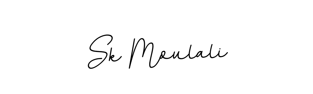 Make a beautiful signature design for name Sk Moulali. With this signature (BallpointsItalic-DORy9) style, you can create a handwritten signature for free. Sk Moulali signature style 11 images and pictures png