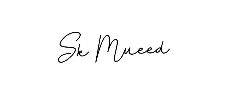 Make a beautiful signature design for name Sk Mueed. With this signature (BallpointsItalic-DORy9) style, you can create a handwritten signature for free. Sk Mueed signature style 11 images and pictures png