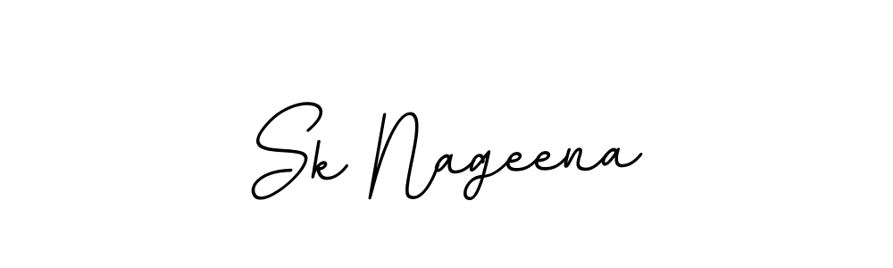 It looks lik you need a new signature style for name Sk Nageena. Design unique handwritten (BallpointsItalic-DORy9) signature with our free signature maker in just a few clicks. Sk Nageena signature style 11 images and pictures png