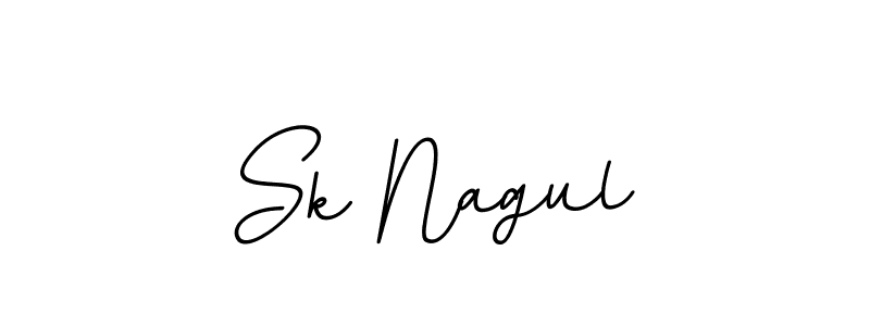 Design your own signature with our free online signature maker. With this signature software, you can create a handwritten (BallpointsItalic-DORy9) signature for name Sk Nagul. Sk Nagul signature style 11 images and pictures png