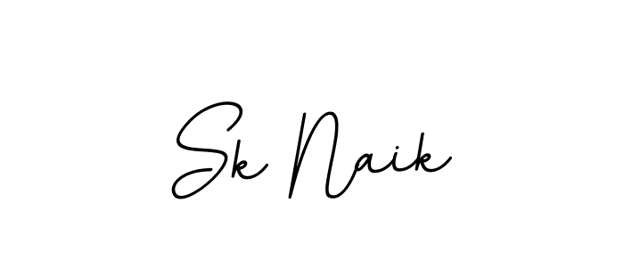 Make a beautiful signature design for name Sk Naik. With this signature (BallpointsItalic-DORy9) style, you can create a handwritten signature for free. Sk Naik signature style 11 images and pictures png