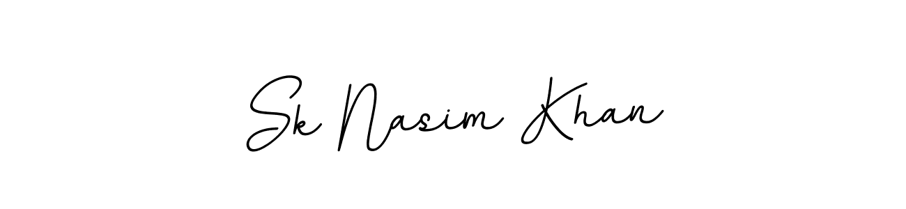 You should practise on your own different ways (BallpointsItalic-DORy9) to write your name (Sk Nasim Khan) in signature. don't let someone else do it for you. Sk Nasim Khan signature style 11 images and pictures png