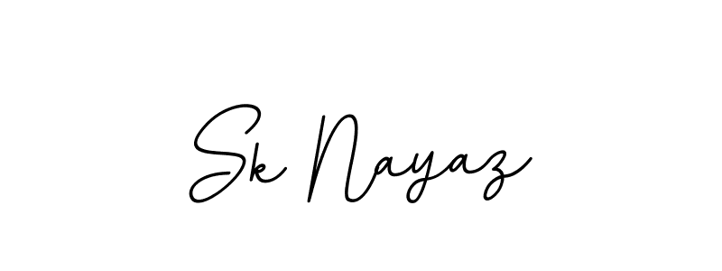 if you are searching for the best signature style for your name Sk Nayaz. so please give up your signature search. here we have designed multiple signature styles  using BallpointsItalic-DORy9. Sk Nayaz signature style 11 images and pictures png