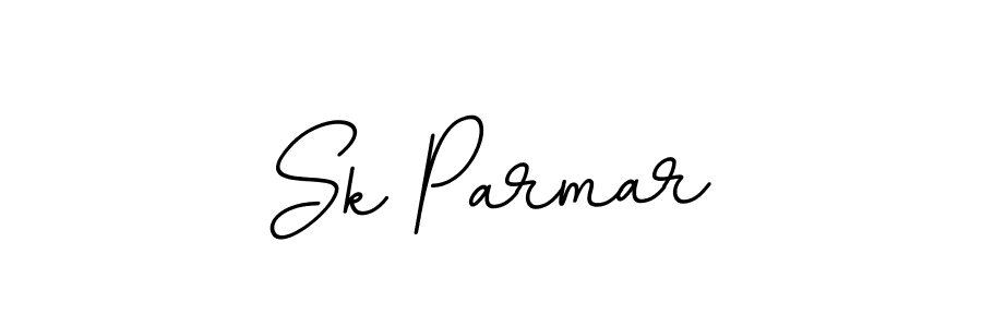 if you are searching for the best signature style for your name Sk Parmar. so please give up your signature search. here we have designed multiple signature styles  using BallpointsItalic-DORy9. Sk Parmar signature style 11 images and pictures png