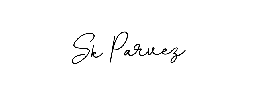 if you are searching for the best signature style for your name Sk Parvez. so please give up your signature search. here we have designed multiple signature styles  using BallpointsItalic-DORy9. Sk Parvez signature style 11 images and pictures png
