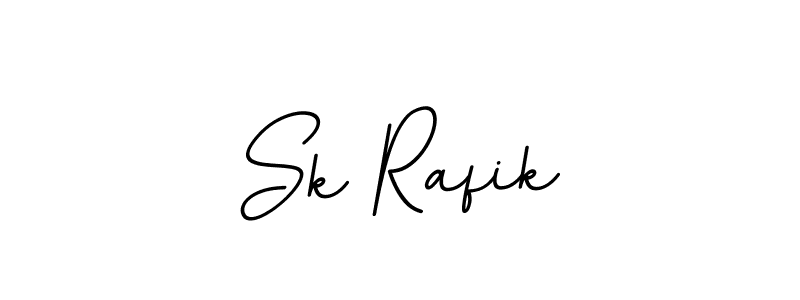 Use a signature maker to create a handwritten signature online. With this signature software, you can design (BallpointsItalic-DORy9) your own signature for name Sk Rafik. Sk Rafik signature style 11 images and pictures png