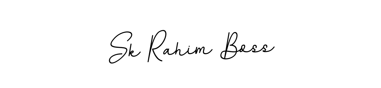 The best way (BallpointsItalic-DORy9) to make a short signature is to pick only two or three words in your name. The name Sk Rahim Boss include a total of six letters. For converting this name. Sk Rahim Boss signature style 11 images and pictures png