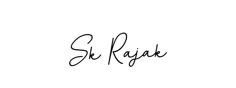 You should practise on your own different ways (BallpointsItalic-DORy9) to write your name (Sk Rajak) in signature. don't let someone else do it for you. Sk Rajak signature style 11 images and pictures png