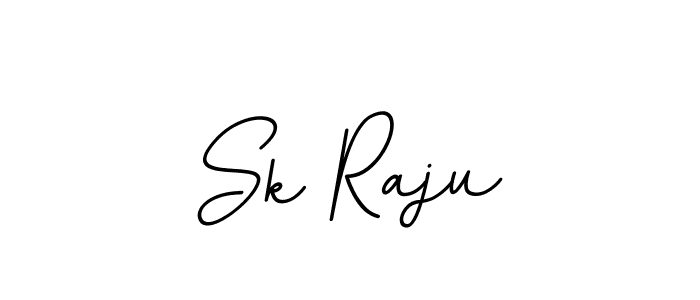 Create a beautiful signature design for name Sk Raju. With this signature (BallpointsItalic-DORy9) fonts, you can make a handwritten signature for free. Sk Raju signature style 11 images and pictures png