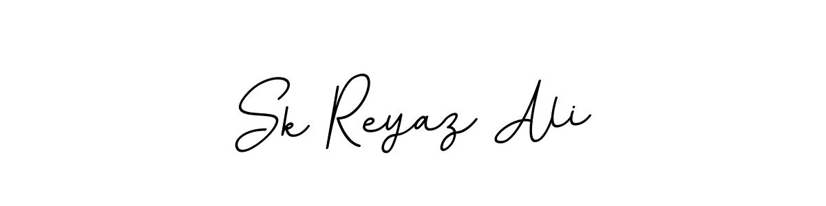 The best way (BallpointsItalic-DORy9) to make a short signature is to pick only two or three words in your name. The name Sk Reyaz Ali include a total of six letters. For converting this name. Sk Reyaz Ali signature style 11 images and pictures png